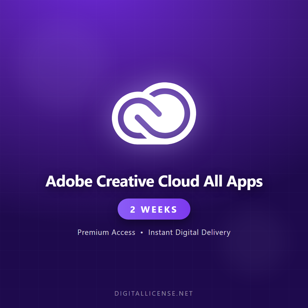 Adobe Creative Cloud All Apps – 2 Weeks