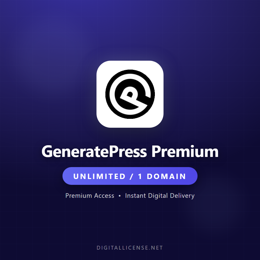 GeneratePress Premium (Original License)