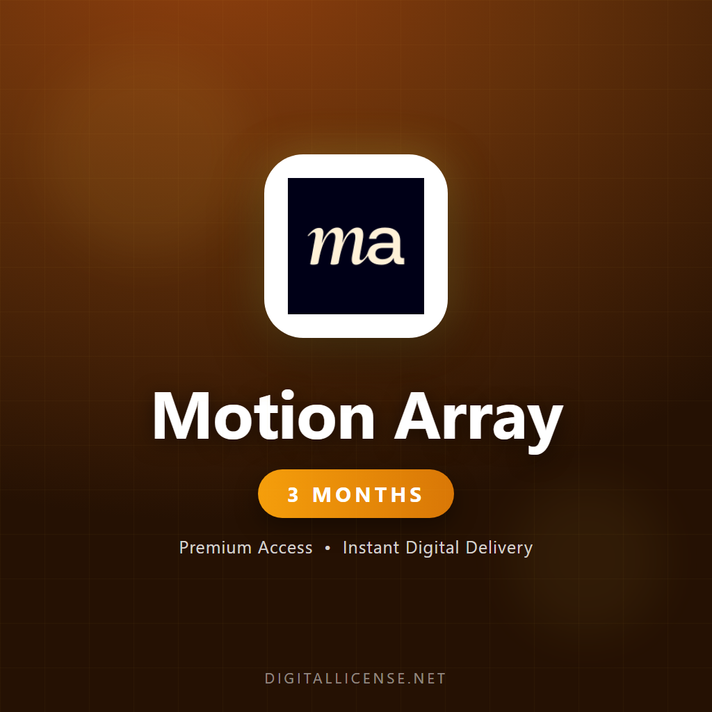 Motion Array – 3 Months