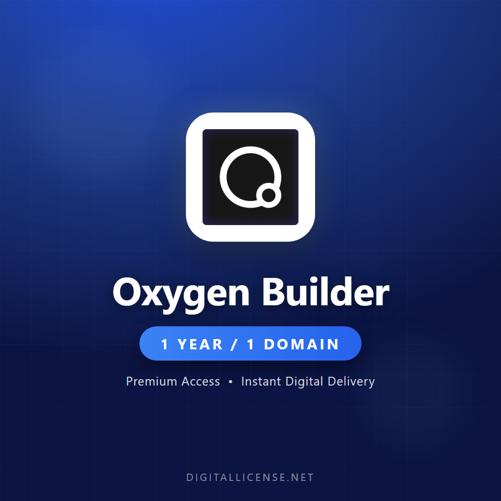 Oxygen Builder (Original License)