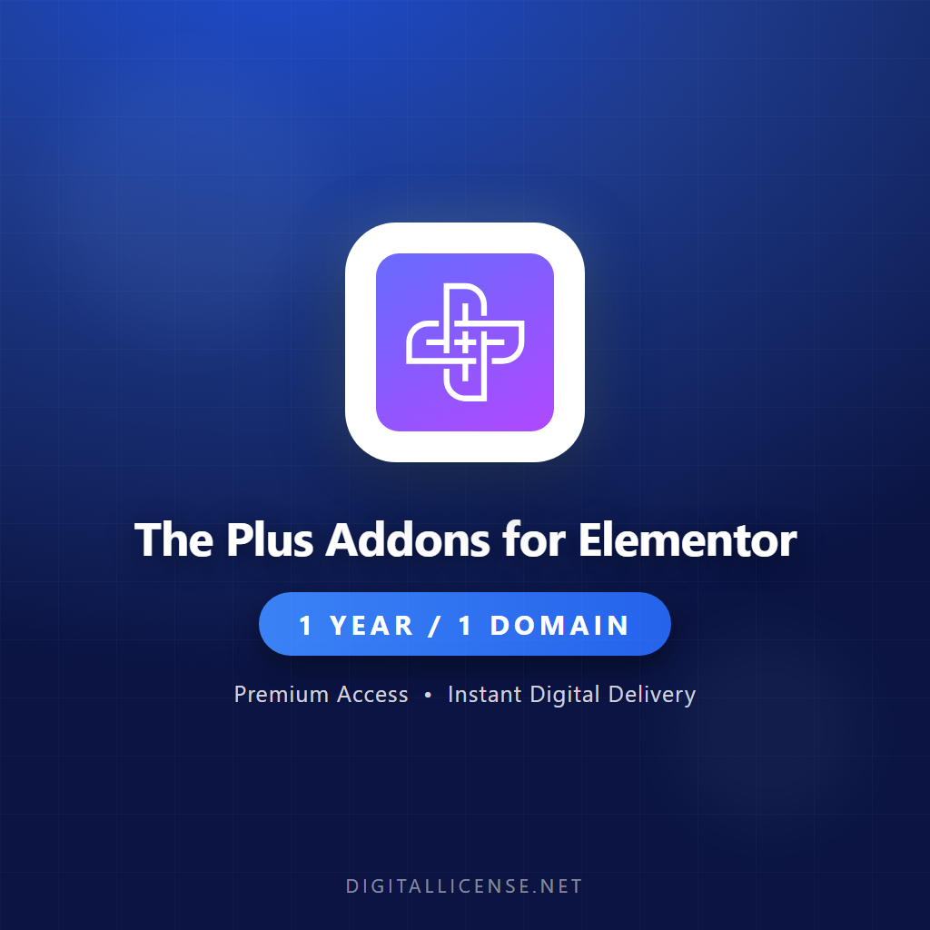 The Plus Addons for Elementor (Original License)