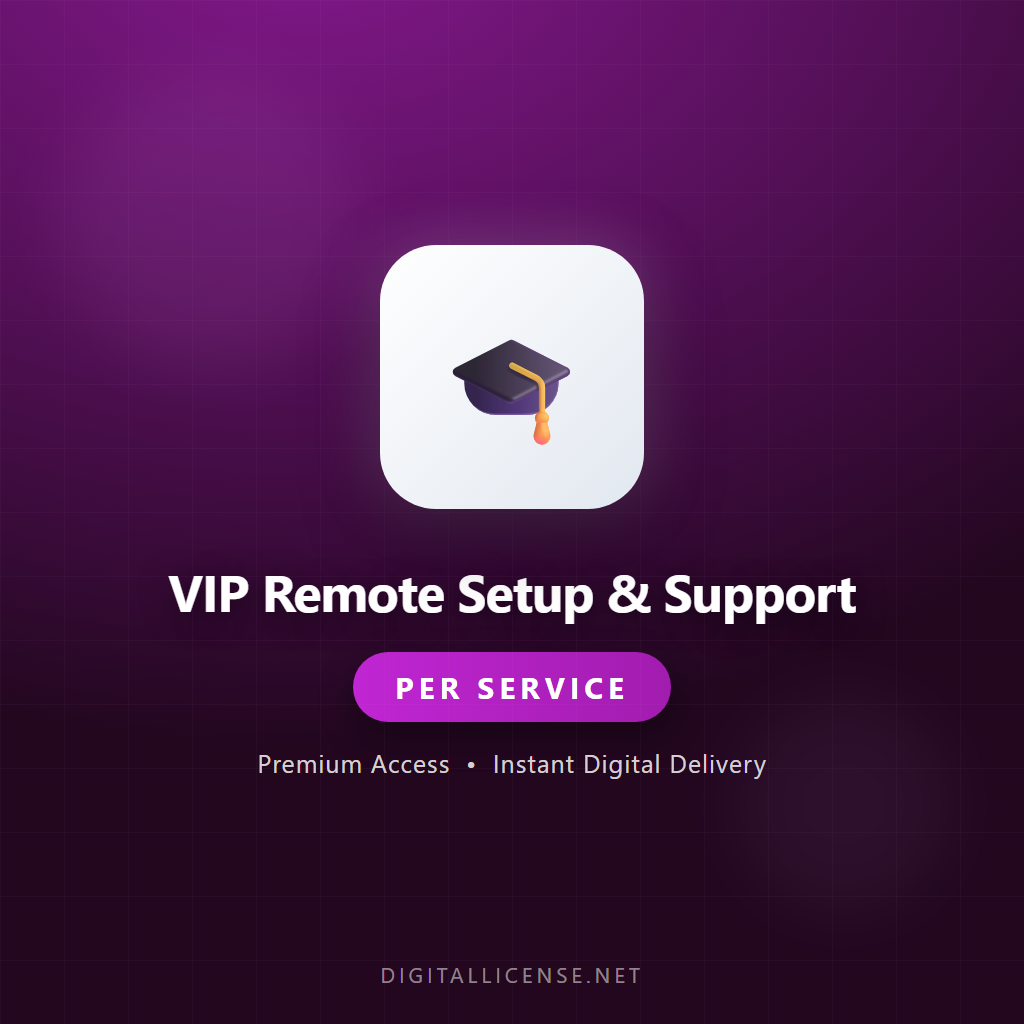 VIP Remote Setup & Support