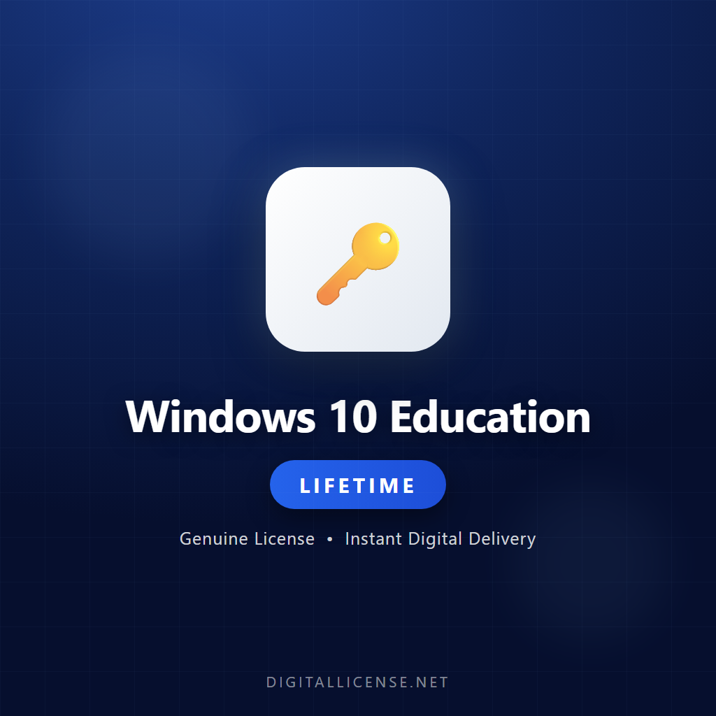 Windows 10 Education License Key