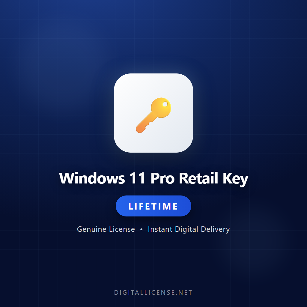 Windows 11 Pro Retail (FPP) Key