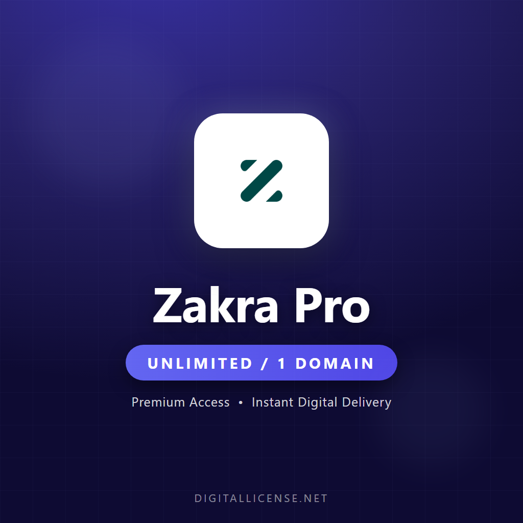 Zakra Pro (Original License)